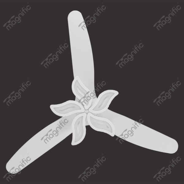 Aster White Magnific Kid'S Room Designer Ceiling Fans - Top View