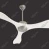 Elegant White Magnific Contemporary Designer Ceiling Fans - Enlarged View