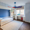 Galaxy Red, Yellow & Dark Blue Magnific Kid'S Room Designer Ceiling Fans