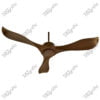 Infinity Dark Wood Magnific Contemporary Designer Ceiling Fans - Front View