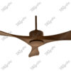 Infinity Dark Wood Magnific Contemporary Designer Ceiling Fans - Enlarged View