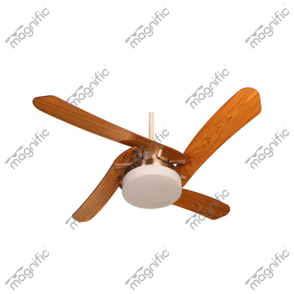 Luxair Satin Finish Magnific Designer Wooden Fans - Front View