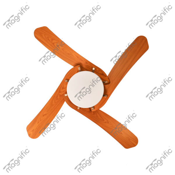 Luxair Satin Finish Magnific Designer Wooden Fans - Top View