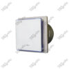 Mef310-W-Led-6 White Magnific Designer Exhaust Fans - Product View