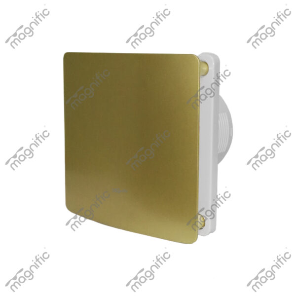 Mef328-Gold-6 Gold Magnific Designer Exhaust Fans - Product View