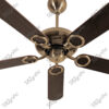 Vintage Dary Brown Magnific Vintage Classic Antique Ceiling Fans - Enlarged View