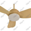 Coasta 36 Light Wood Magnific Contemporary Designer Ceiling Fans - Enlarged View