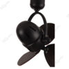 Volly Plus Wooden Special Wooden Magnific Designer Wall Mounted Fans - Enlarged Back View