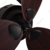 Volly Plus Wooden Special Wooden Magnific Designer Wall Mounted Fans - Enlarged View1